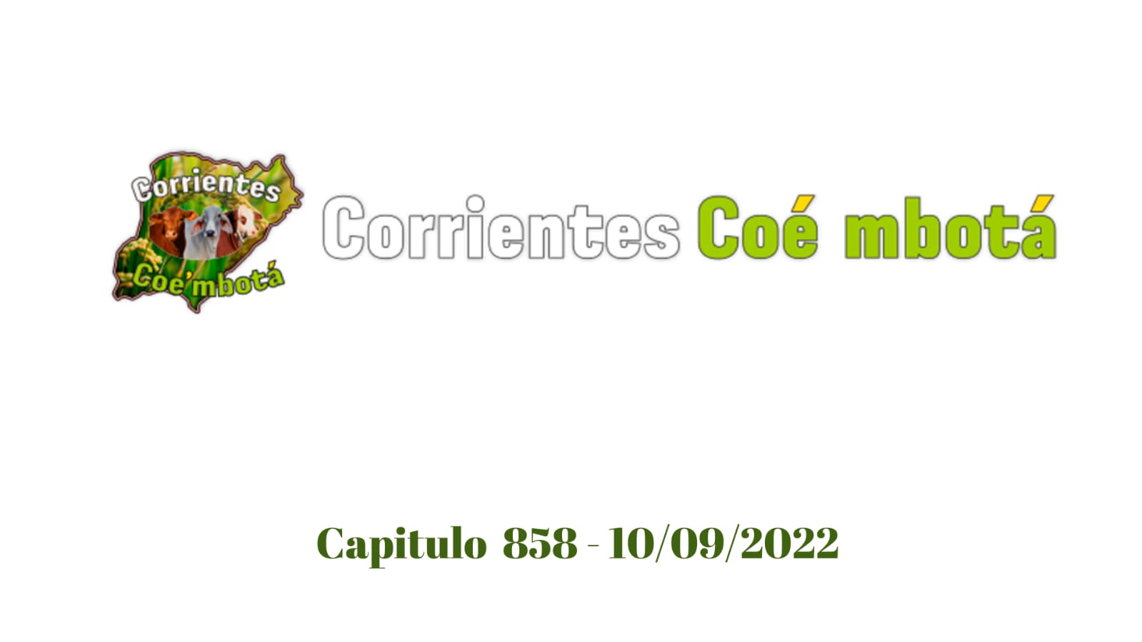 Corrientes Coé Mbotá N° 858 – 10/09/2022