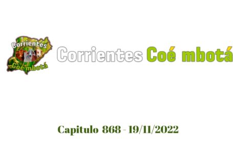 Corrientes Coé Mbotá N° 868 – 19/11/2022